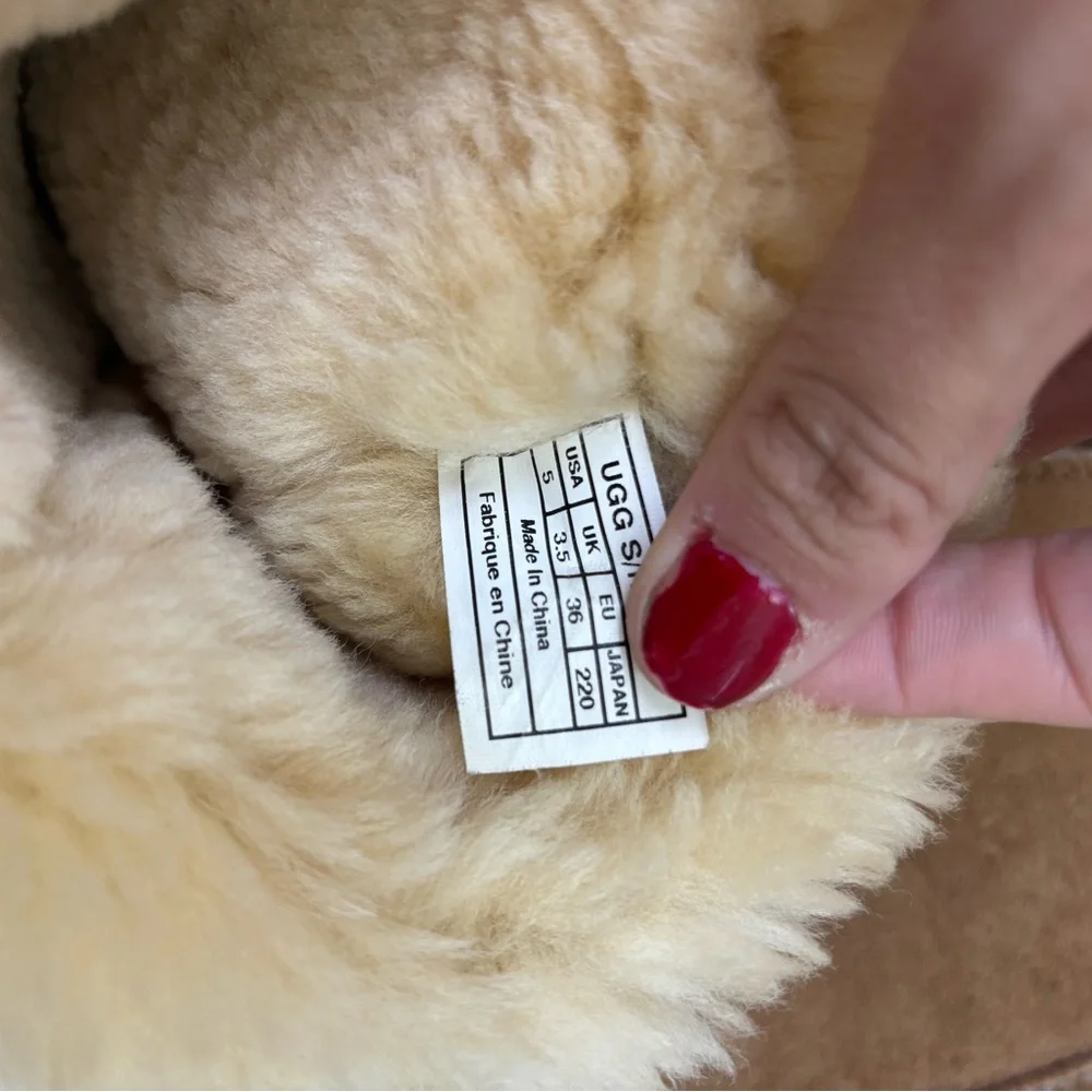 UGG Shearling Boots in Tan - Picture 4 of 7